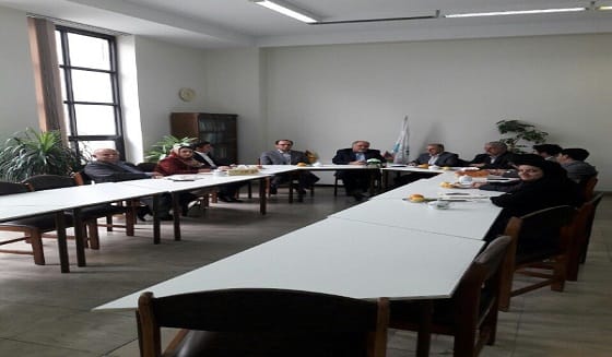 جلسه مشترک گروه صنعتی معدنی زرین و دانشکده معدن دانشگاه تهران 1 فزرین