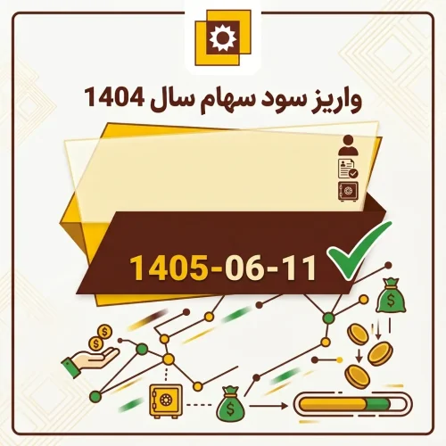 واریز سود سهام سال1404 سهامداران حقیقی، سبد و صندوق‌های نماد فزرین انجام شد